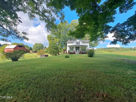 34.23 Acres of Agricultural Land with Home for Sale in Chuckey, Tennessee