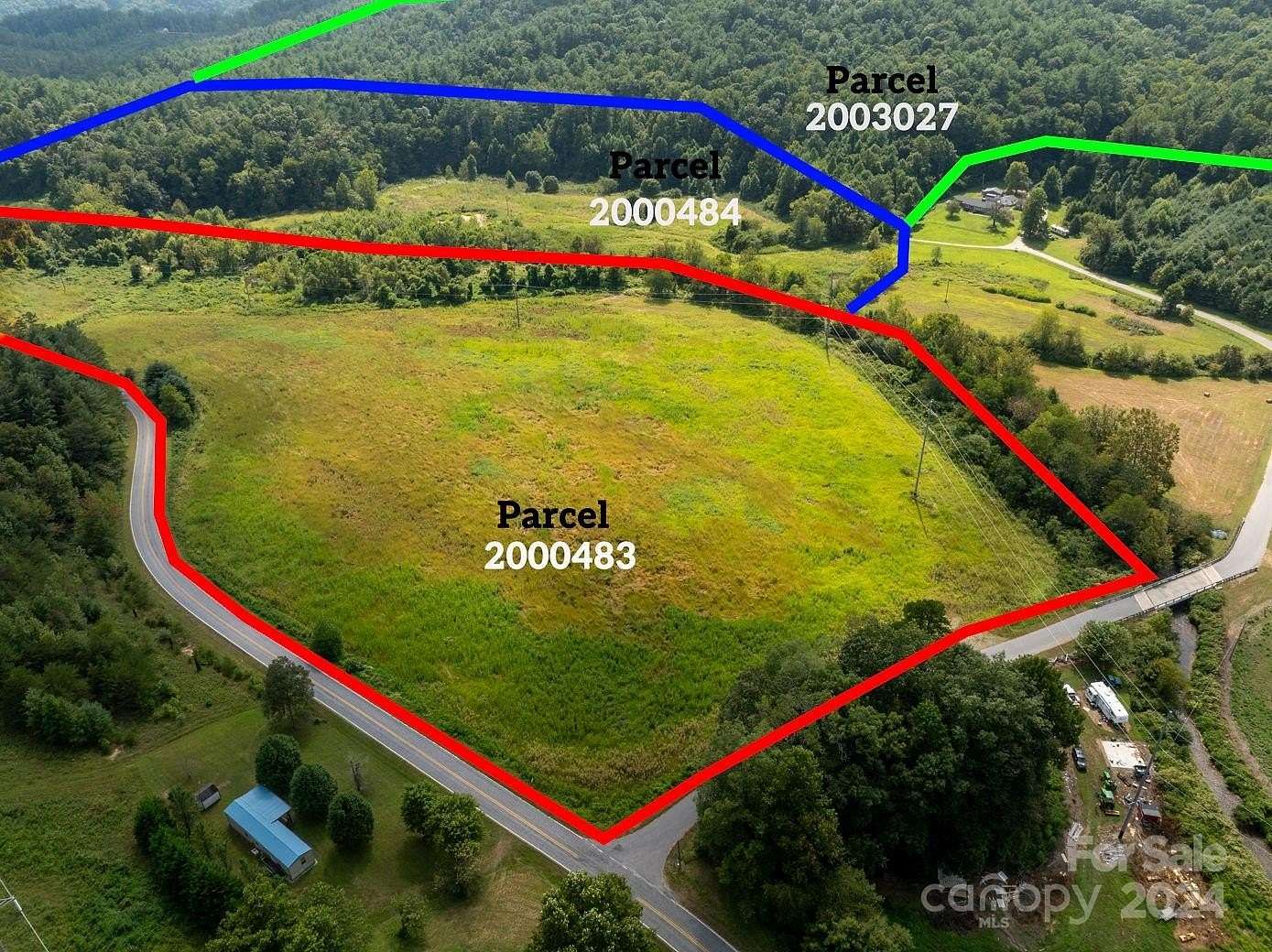 134.9 Acres of Recreational Land with Home for Sale in Millers Creek, North Carolina