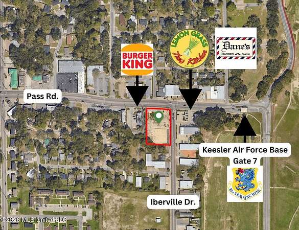 1 Acre of Commercial Land for Sale in Biloxi, Mississippi