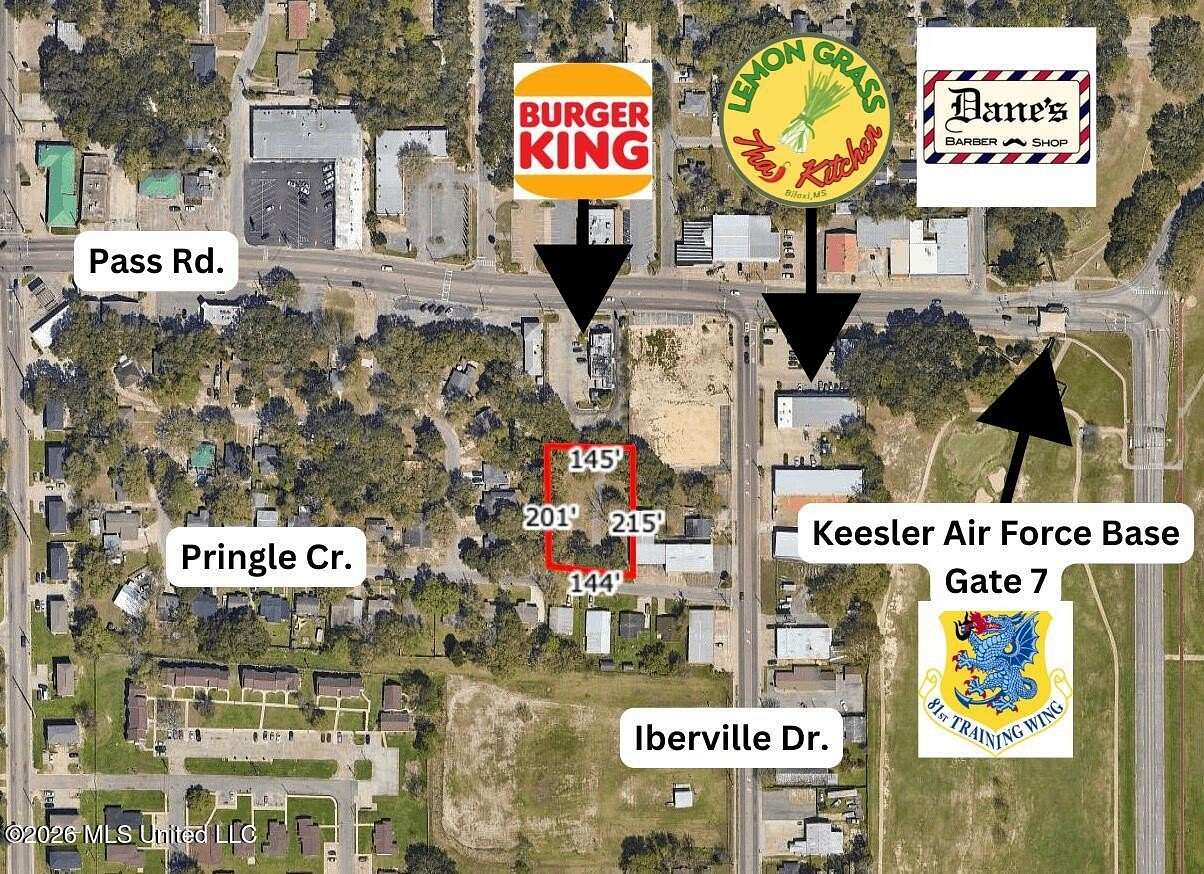 0.71 Acres of Mixed-Use Land for Sale in Biloxi, Mississippi