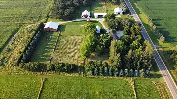 83.75 Acres of Agricultural Land with Home for Sale in Austin, Minnesota