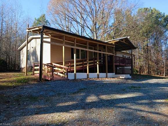 5.01 Acres of Residential Land with Home for Sale in Mount Gilead, North Carolina