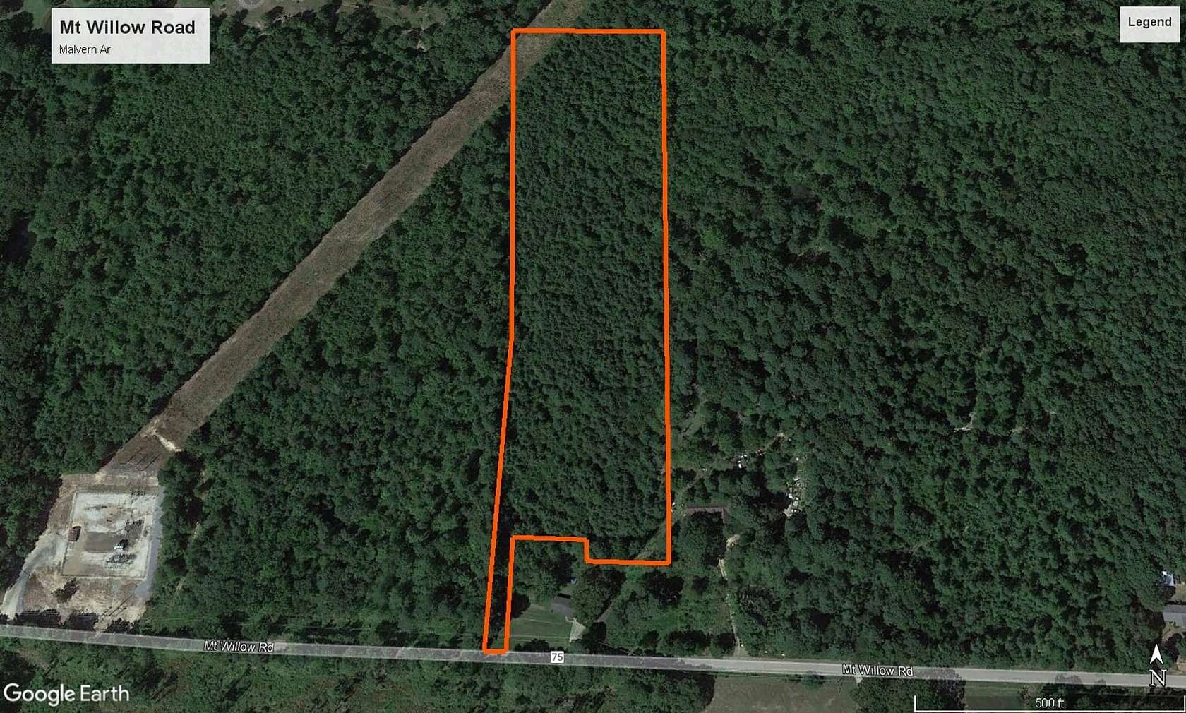 9.41 Acres of Recreational Land for Sale in Malvern, Arkansas