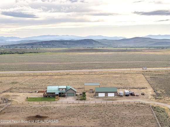 10.2 Acres of Land with Home for Sale in Daniel, Wyoming