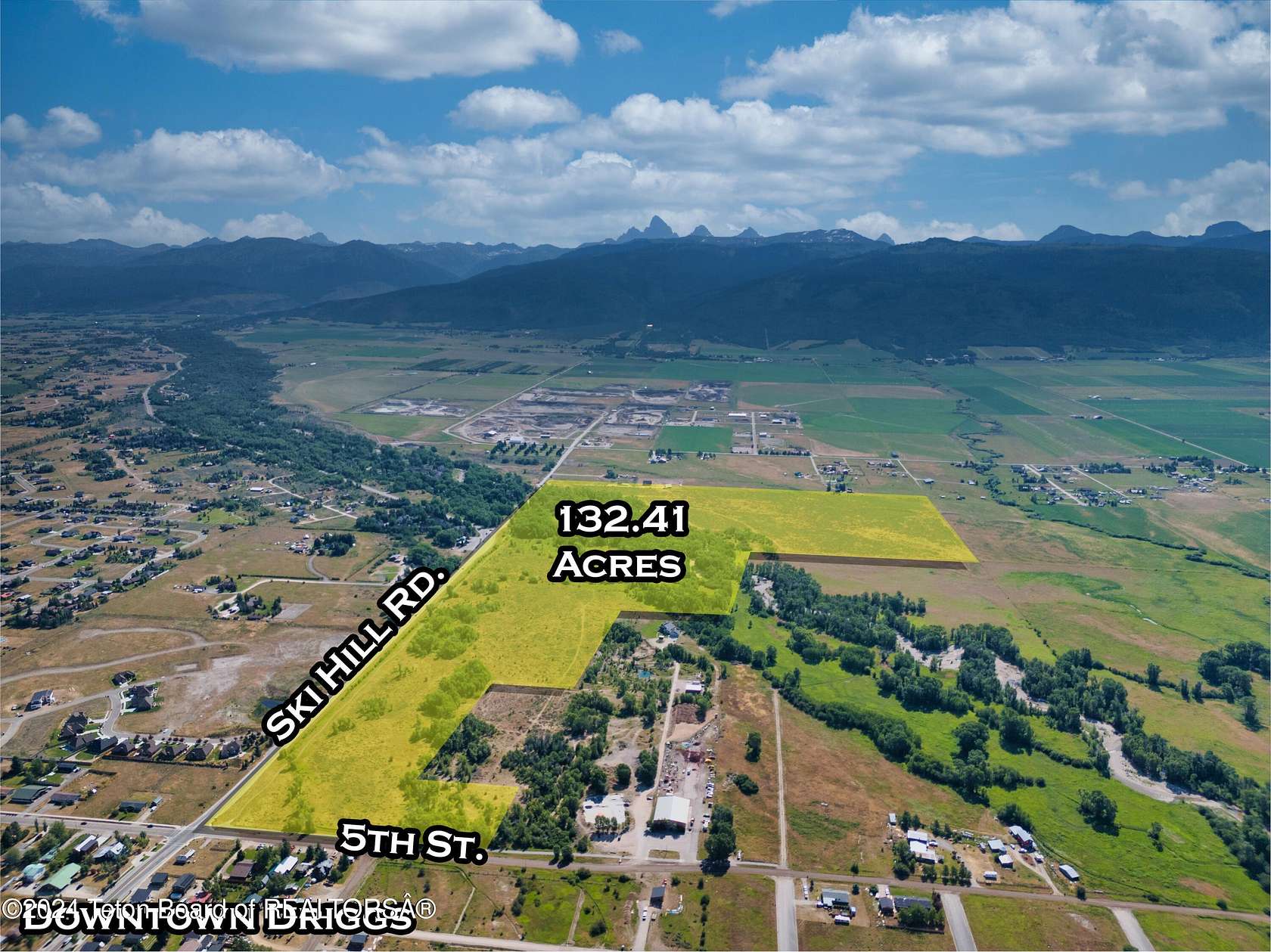 132 Acres of Recreational Land for Sale in Driggs, Idaho