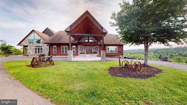 128 Acres of Land with Home for Sale in Romney, West Virginia