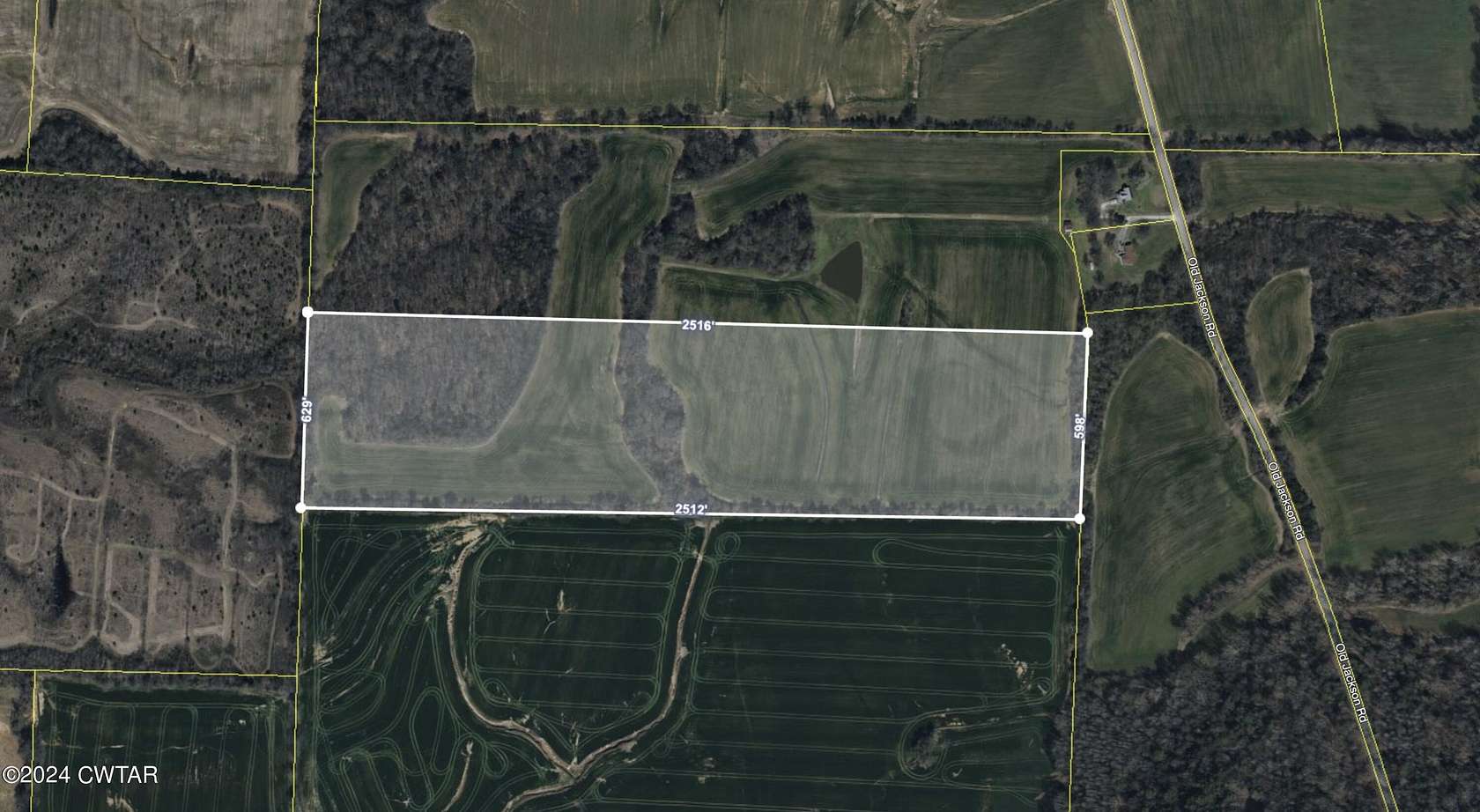 35 Acres of Agricultural Land for Sale in Trenton, Tennessee