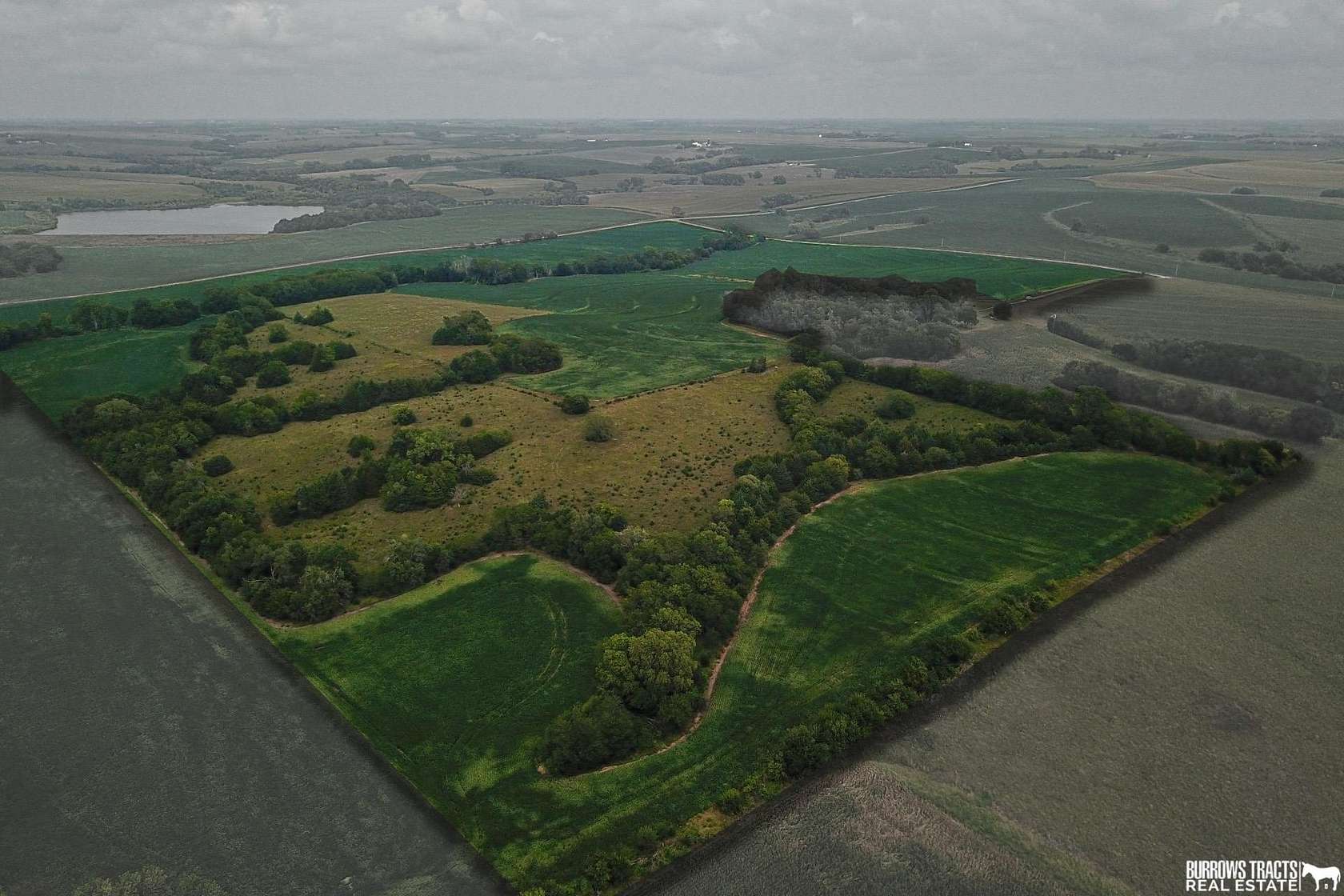 133.1 Acres of Recreational Land & Farm for Sale in Palmyra, Nebraska