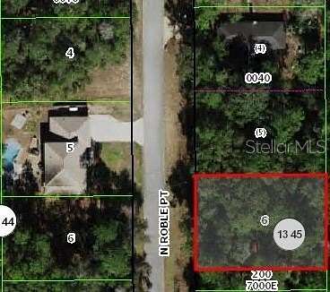 0.26 Acres of Residential Land for Sale in Citrus Springs, Florida