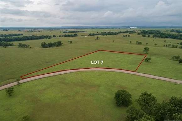 5.55 Acres of Residential Land for Sale in Ramona, Oklahoma