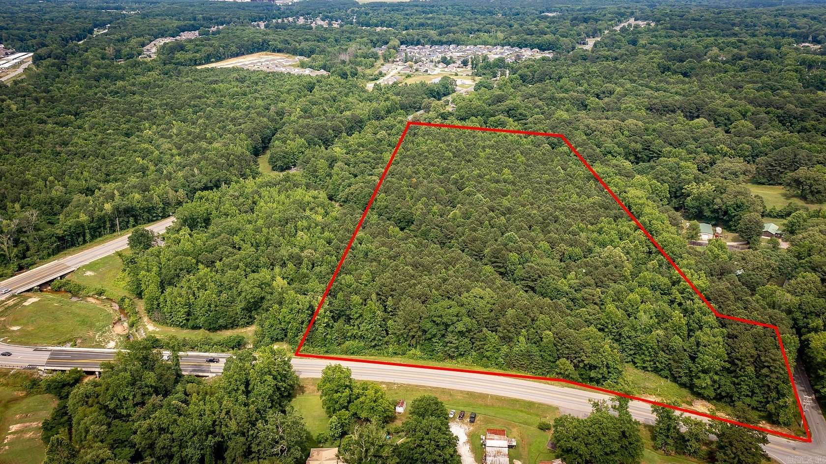 18 Acres of Commercial Land for Sale in Benton, Arkansas