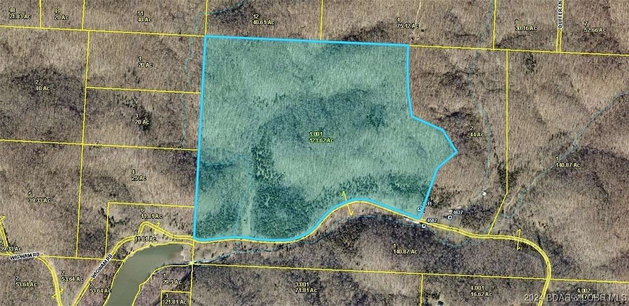 123.62 Acres of Recreational Land & Farm for Sale in Stover, Missouri