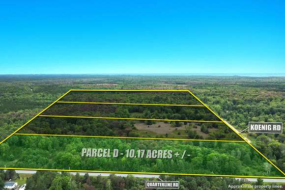 10.17 Acres of Recreational Land for Sale in Manistee, Michigan