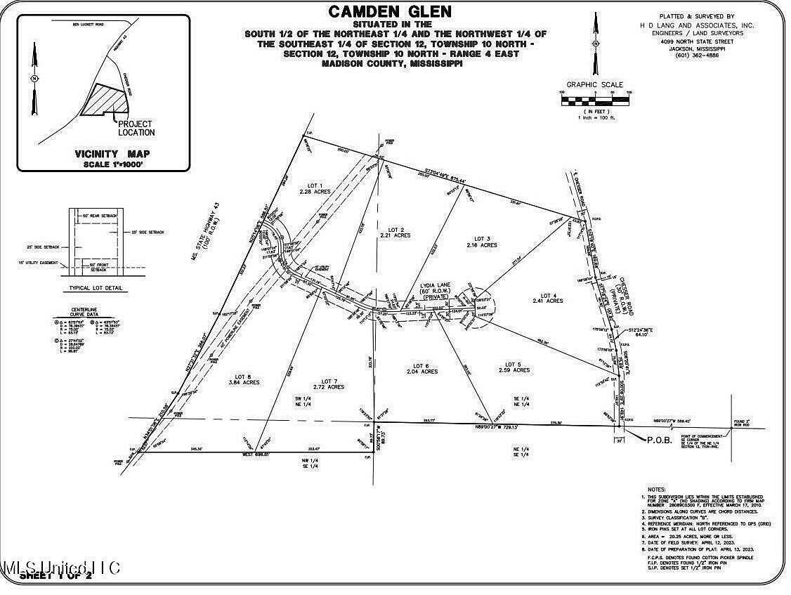 2.16 Acres of Residential Land for Sale in Canton, Mississippi