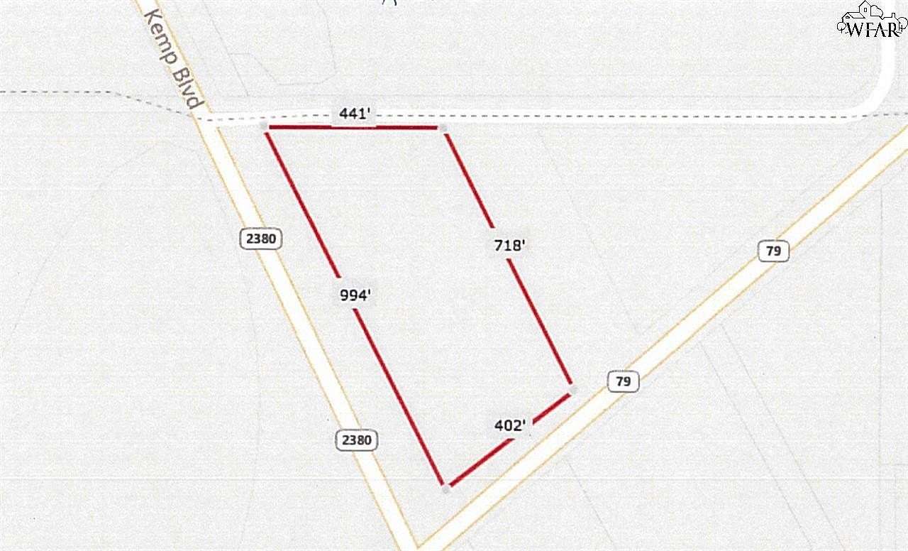 8 Acres of Residential Land for Sale in Wichita Falls, Texas