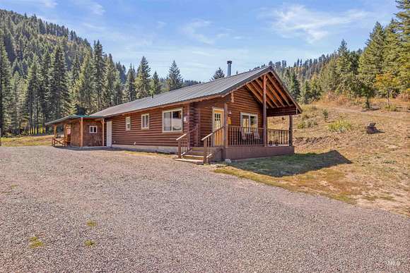 55 Acres of Recreational Land with Home for Sale in Orofino, Idaho