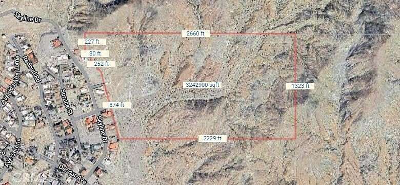 73.29 Acres of Land for Sale in Desert Hot Springs, California