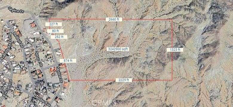 73.3 Acres of Land for Sale in Desert Hot Springs, California