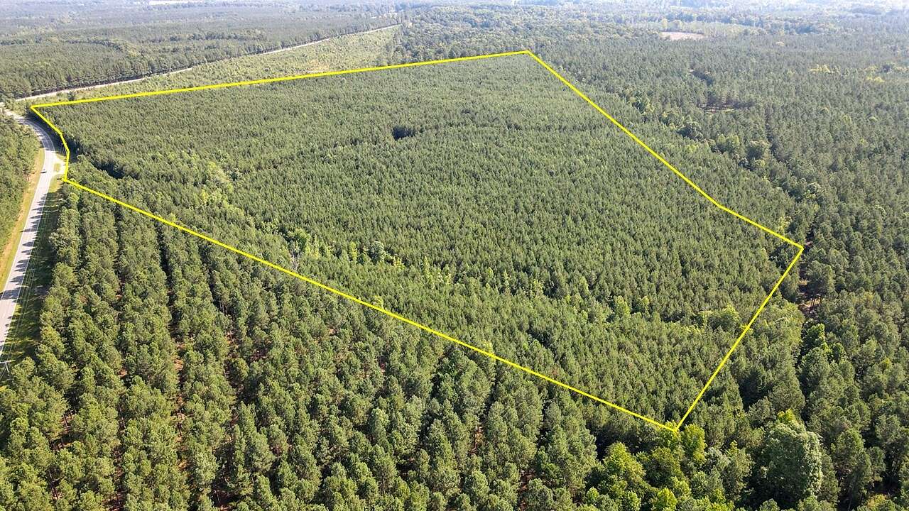 54 Acres of Recreational Land for Sale in Eagle Springs, North Carolina