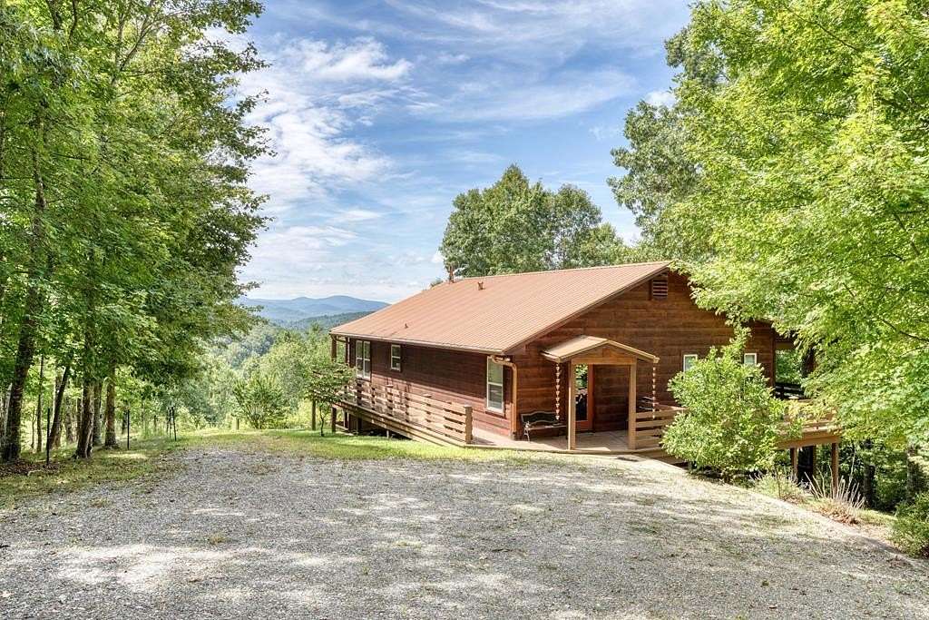 17.19 Acres of Recreational Land with Home for Sale in Suches, Georgia