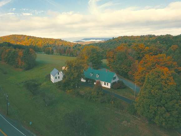 10.02 Acres of Land with Home for Sale in Cornish Town, New Hampshire