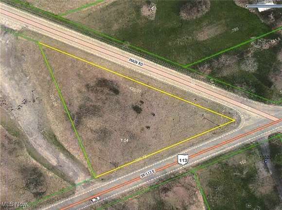 1.04 Acres of Commercial Land for Sale in Wakeman, Ohio