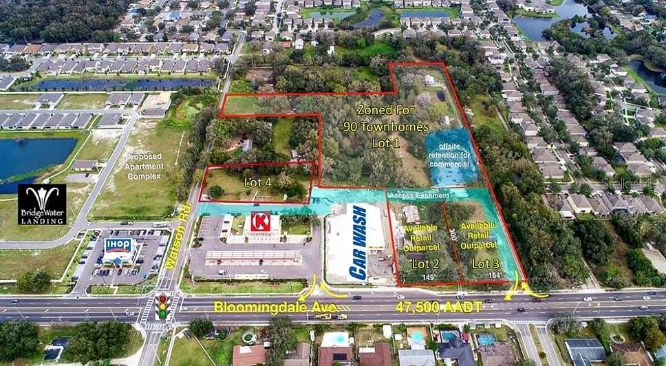 1.03 Acres of Commercial Land for Sale in Riverview, Florida