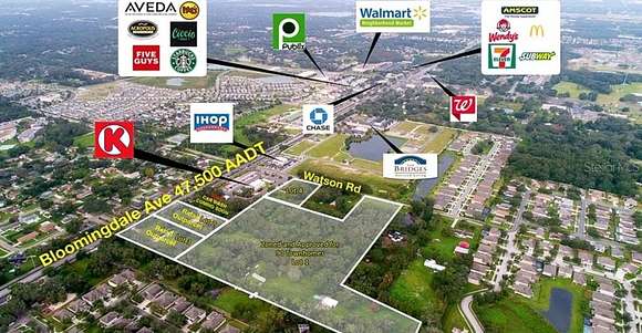 1.03 Acres of Commercial Land for Sale in Riverview, Florida