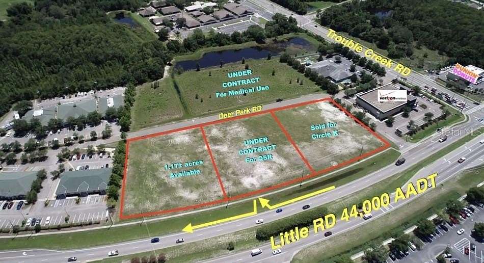 1.18 Acres of Commercial Land for Sale in New Port Richey, Florida