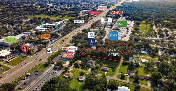 2.24 Acres of Commercial Land for Sale in Valrico, Florida