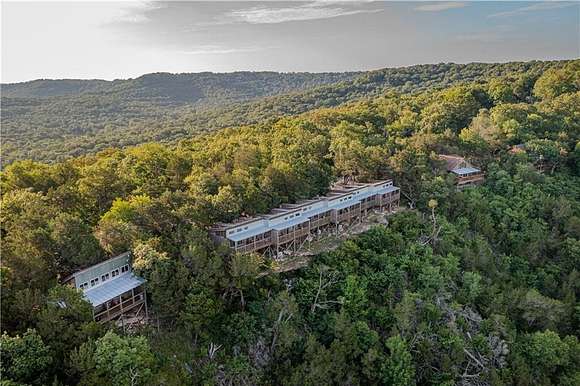 20.96 Acres of Recreational Land with Home for Sale in Eureka Springs, Arkansas