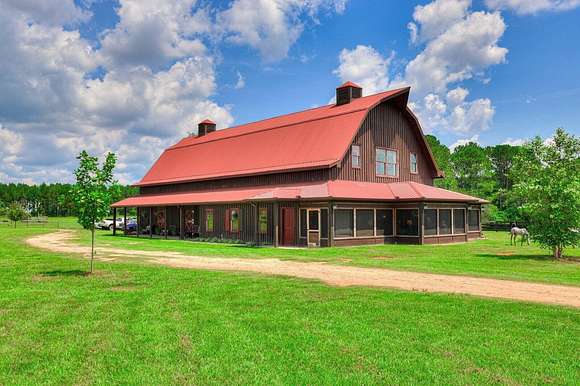 85 Acres of Agricultural Land with Home for Sale in Johnston, South Carolina