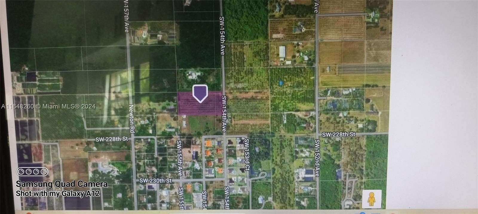 5 Acres of Residential Land for Sale in Princeton, Florida