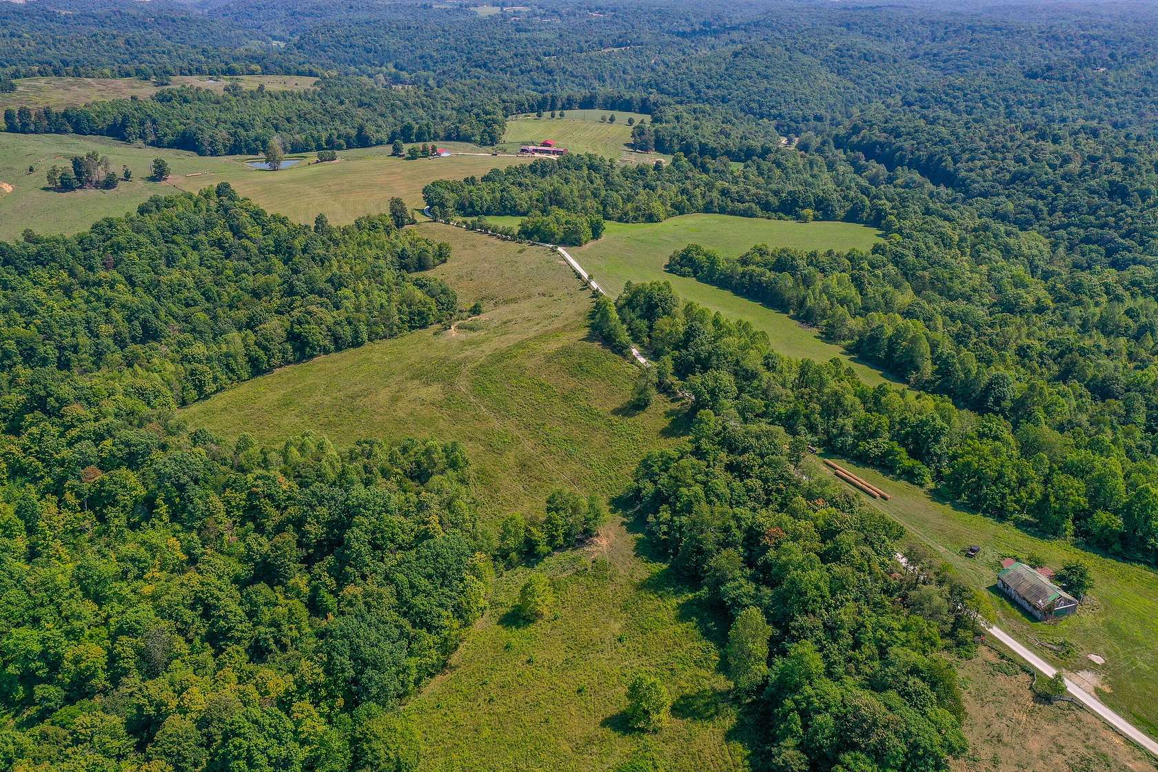 126.4 Acres of Agricultural Land for Sale in Olive Hill, Kentucky