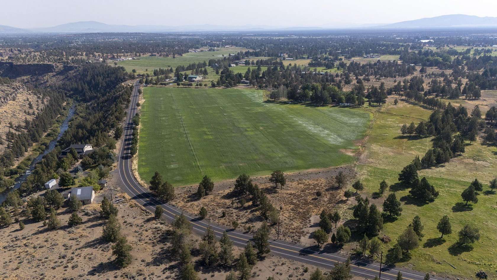 23.84 Acres of Land with Home for Sale in Redmond, Oregon