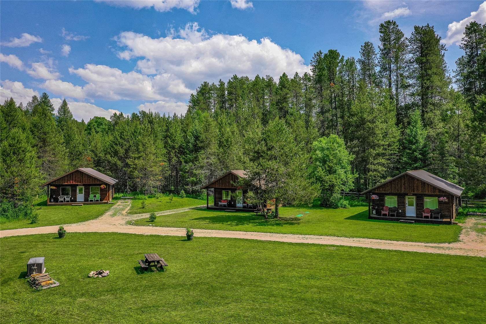 5 Acres of Residential Land with Home for Sale in Coram, Montana