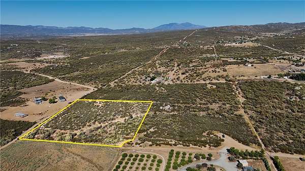 5 Acres of Residential Land for Sale in Aguanga, California