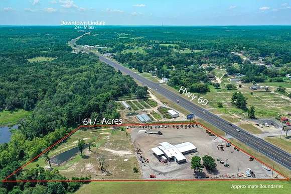 5.99 Acres of Commercial Land for Sale in Lindale, Texas