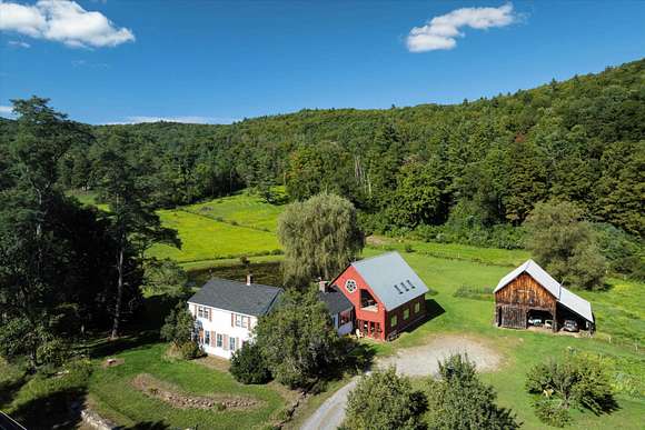 48.96 Acres of Agricultural Land with Home for Sale in Rockingham, Vermont