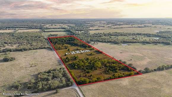 28.96 Acres of Agricultural Land for Sale in Celeste, Texas