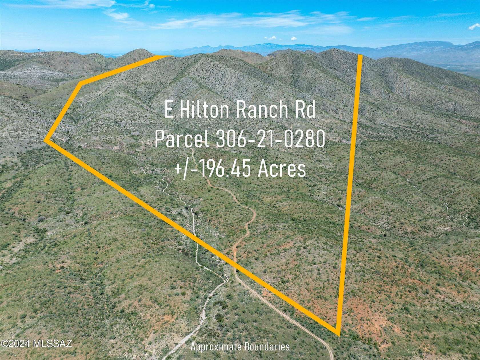 200.76 Acres of Recreational Land for Sale in Vail, Arizona