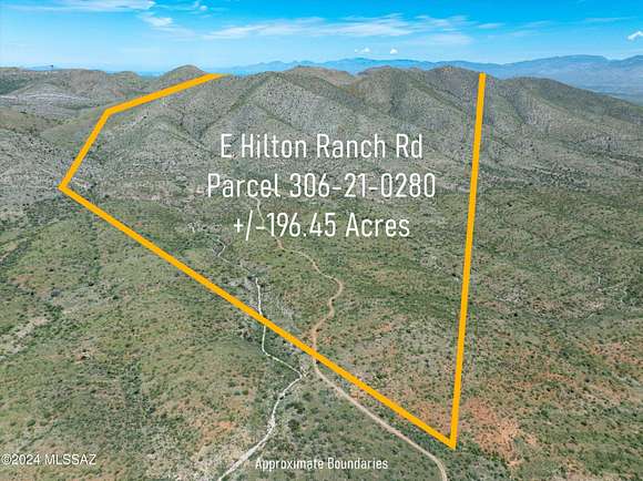 200.76 Acres of Recreational Land for Sale in Vail, Arizona