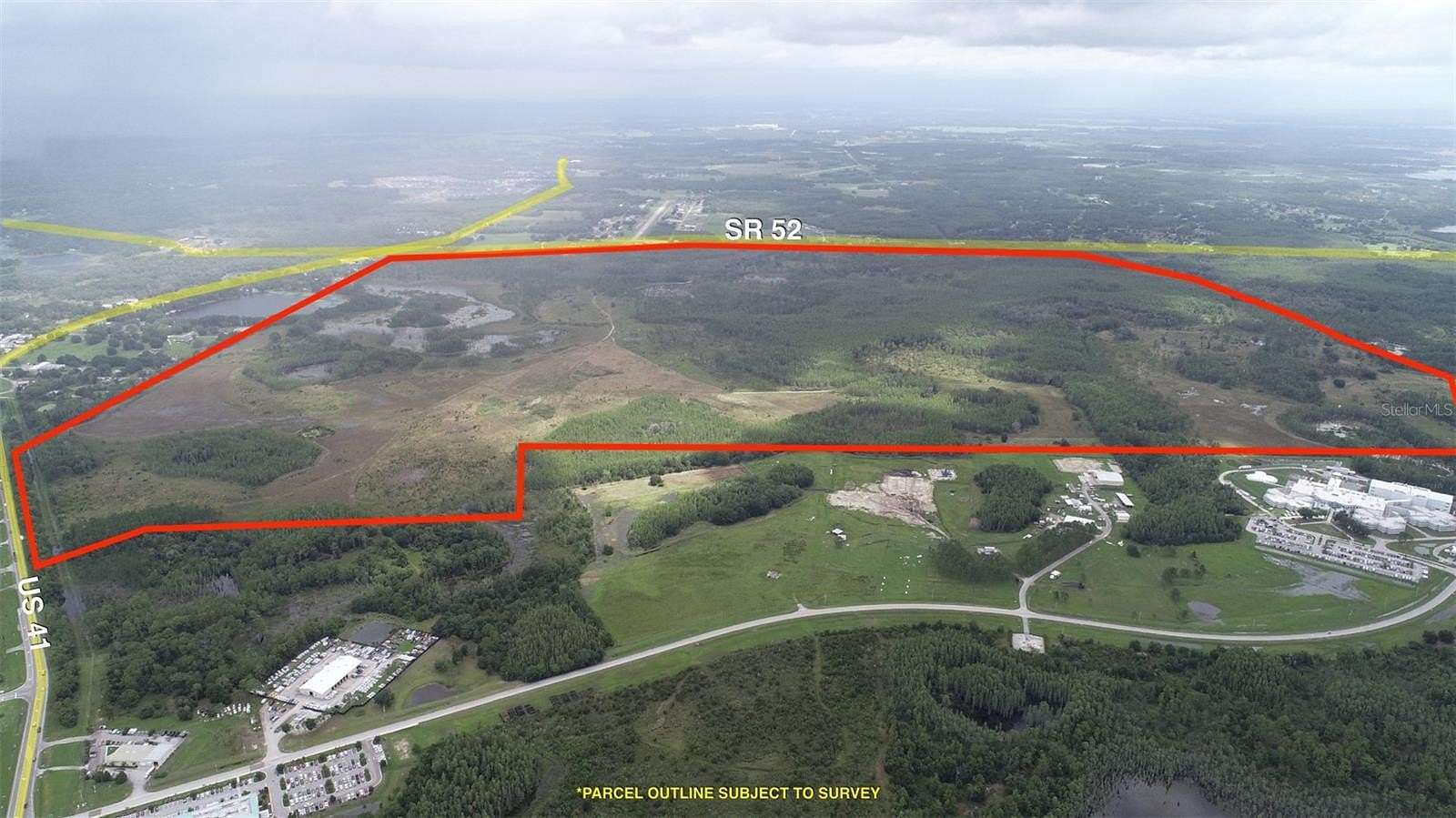 1,093 Acres of Recreational Land for Sale in Land O' Lakes, Florida