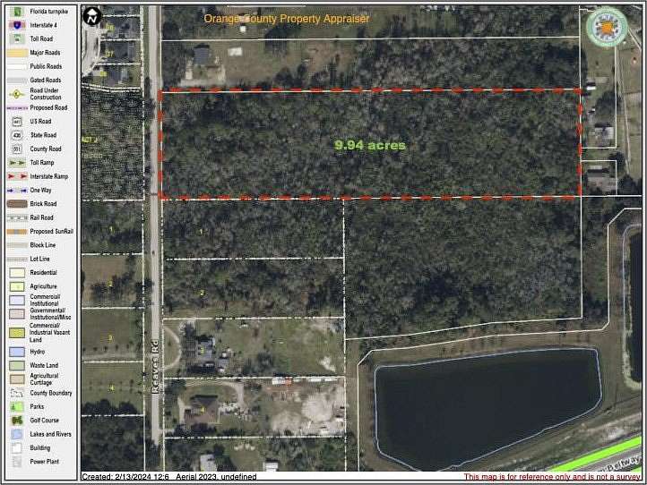 9.94 Acres of Residential Land for Sale in Winter Garden, Florida