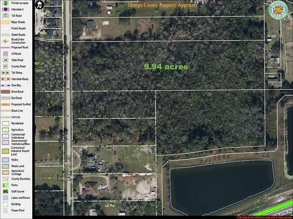 9.94 Acres of Residential Land for Sale in Winter Garden, Florida