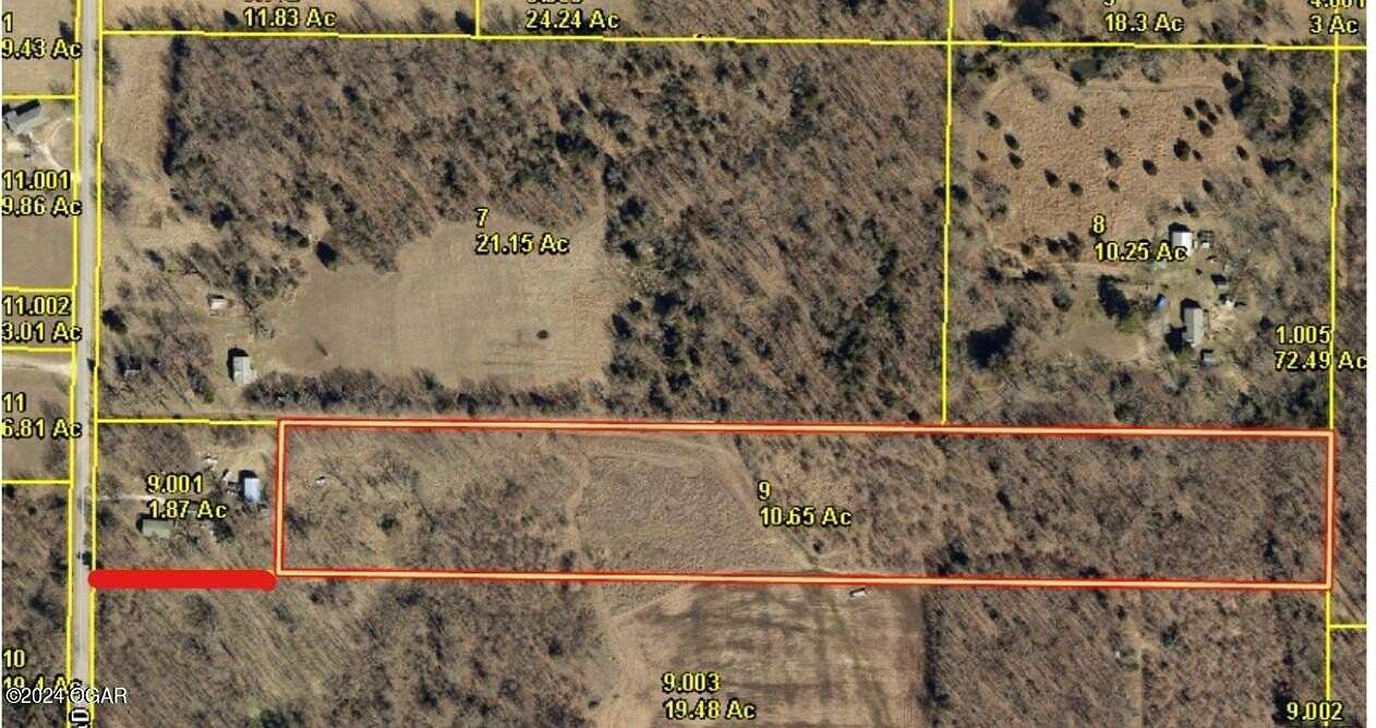 10 Acres of Residential Land for Sale in Neosho, Missouri