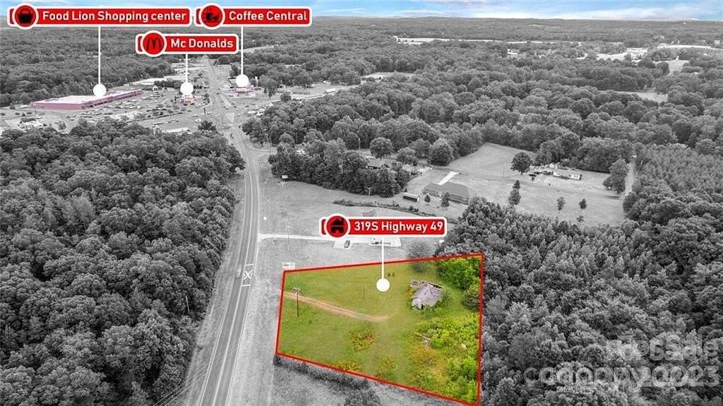 1.37 Acres of Mixed-Use Land for Sale in Richfield, North Carolina