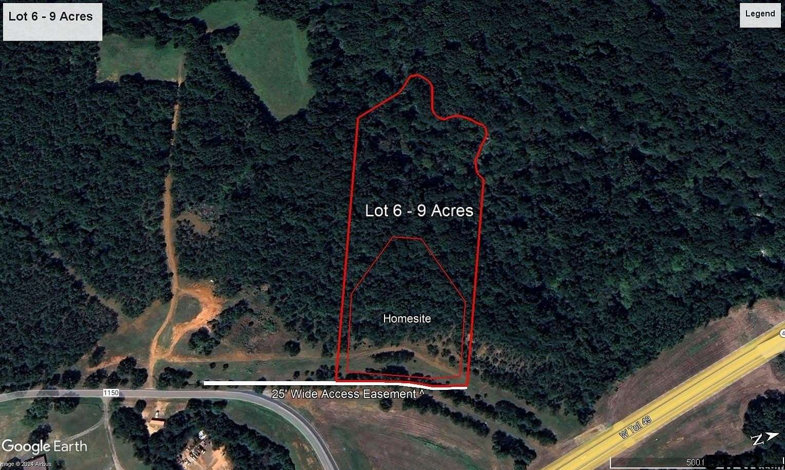 9 Acres of Residential Land for Sale in Tyler, Texas