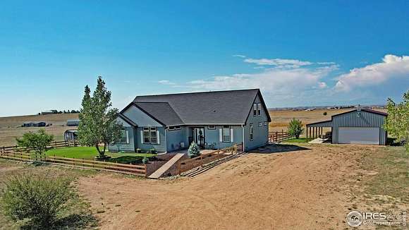 45.41 Acres of Land with Home for Sale in Nunn, Colorado