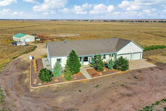 61.2 Acres of Land with Home for Sale in Briggsdale, Colorado